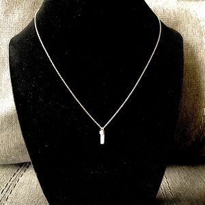 Chan Luu gold tone labradorite crystal necklace